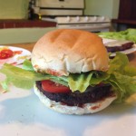 Stacked BLT Burgers