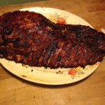 Slow Cooked Country Ribs on the Big Green Egg
